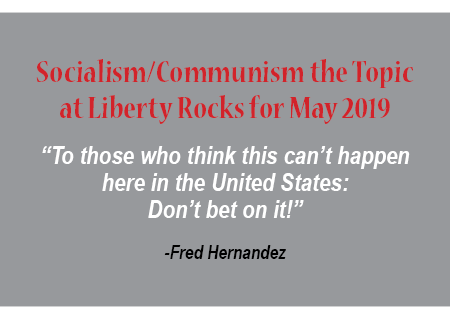 Liberty Rocks: A Compelling Evening with Firsthand Accounts of Socialism/Communism