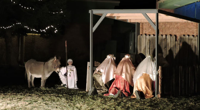 Living Nativity at Shepherd of the Hills Lutheran Church in Canon City